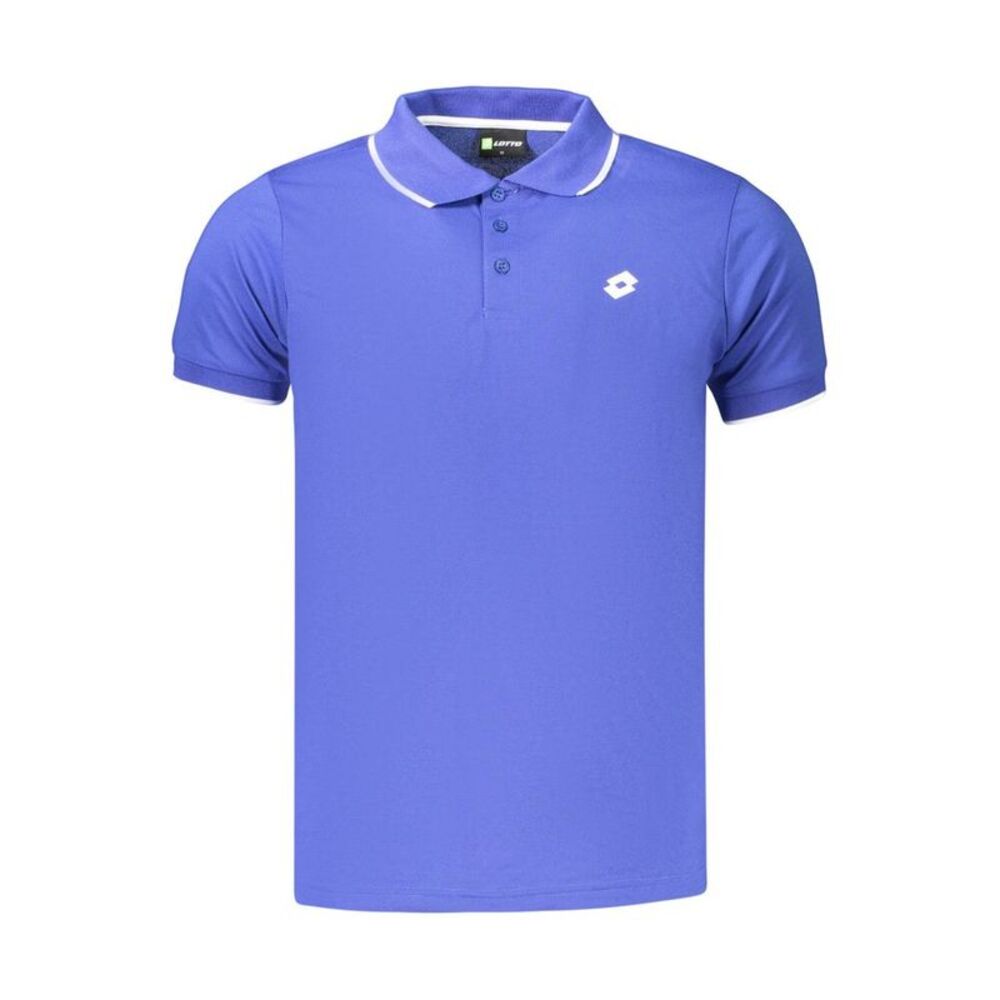 Lotto Blue Polyester Men's Polo Men's Shirt